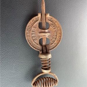 Vintage Adam’s cast iron Damper Dubuque Iowa